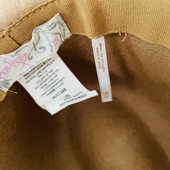 Free People Tan Felt Rancher hat main image 3